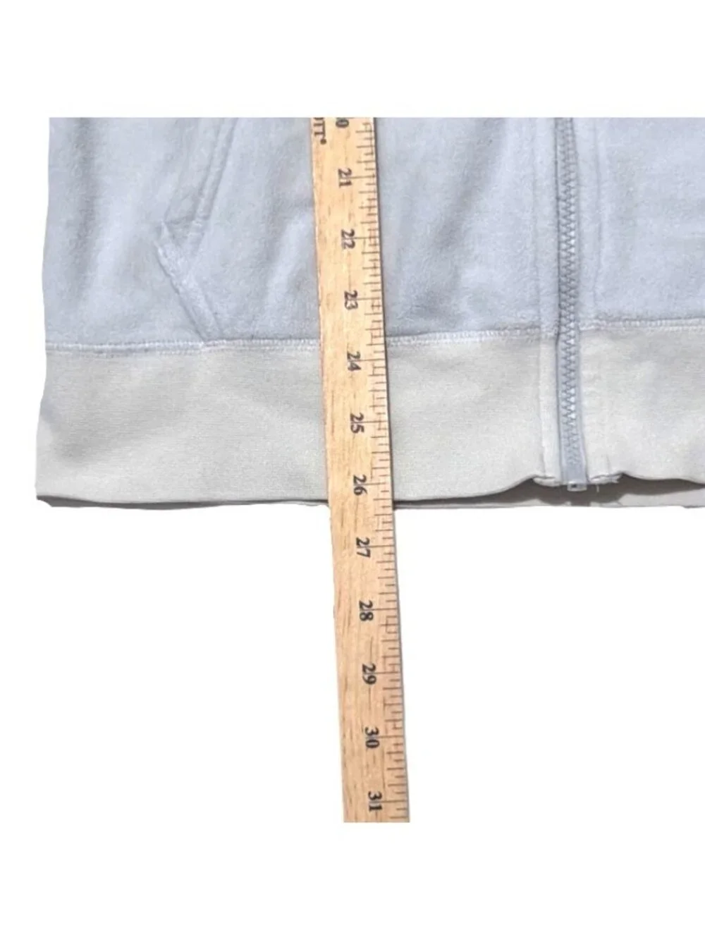 Nike Hoodie Mens S Powder Blue Navy Full Zip Fleece Y2K Athleisure Logo Techwear